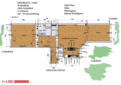 3-Zimmer-Wohnung kaufen in Wien – 110 m², € 724.000 – Bild 17 von 17