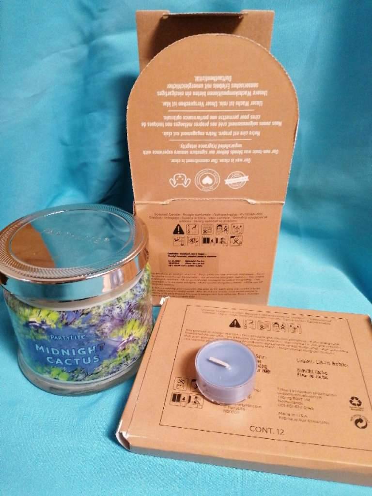 Partylite Set Midnight Cactus NEU OVP,  38,- (2231 Strasshof an der  Nordbahn) - willhaben