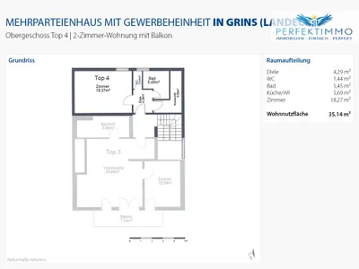 7-Zimmer-Immobilie kaufen in Landeck – 448 m², € 945.000 – Bild 43 von 44