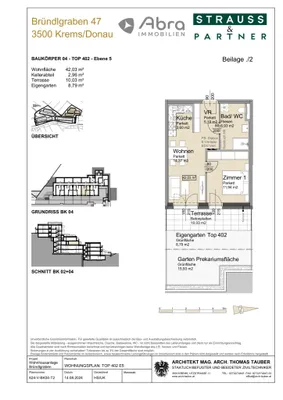 2-Zimmer-Wohnung mieten in Krems an der Donau – 42,03 m², € 849 – Bild 20 von 23