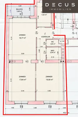 3-Zimmer-Wohnung mieten in Wien – 73 m², € 1.190 – Bild 8 von 8