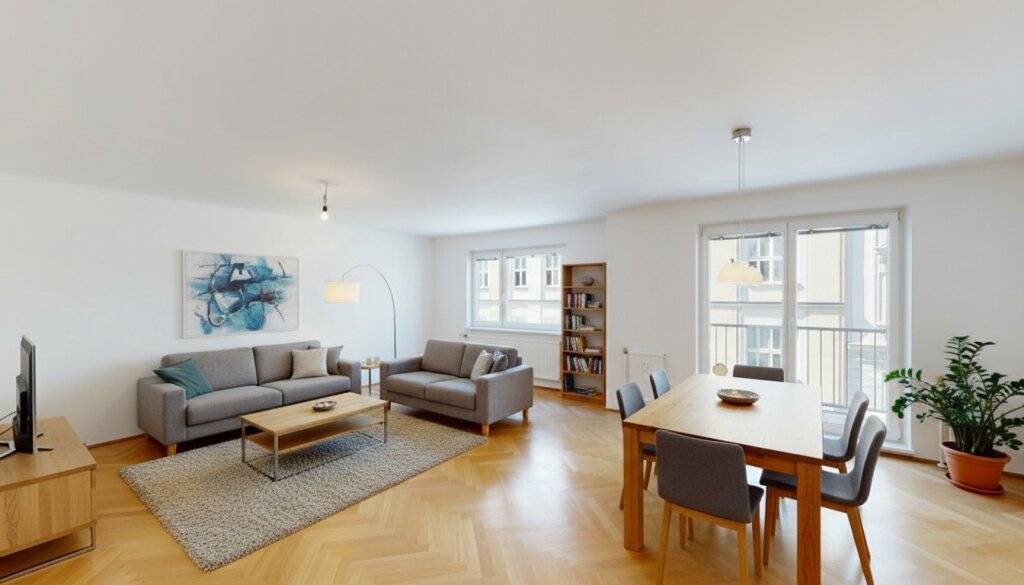 Modern sanierte Wohnung | 2 Bäder/WCs | Wohnküche | Top-Lage & Infrastruktur - Ansicht 3