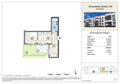 2-Zimmer-Wohnung kaufen in Wien – 34,24 m², € 199.000 – Bild 9 von 11