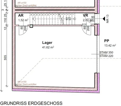 2-Zimmer-Gewerbeimmobilie mieten in Korneuburg – 105 m², € 708 – Bild 11 von 12