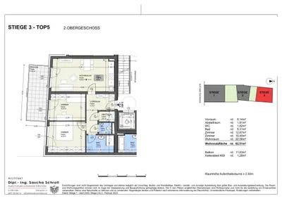 3-Zimmer-Wohnung kaufen in Wien – 63,79 m², € 419.000 – Bild 15 von 15