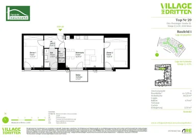 3-Zimmer-Wohnung mieten in Wien – 68,22 m², € 1.599 – Bild 29 von 29