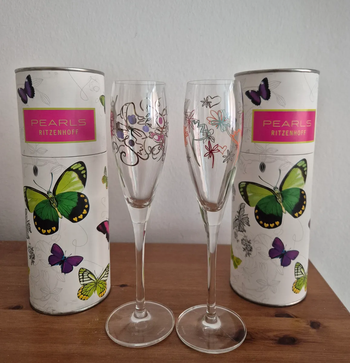 Ritzenhoff Prosecco-/ Sektgläser, € 20,- (1150 Wien)