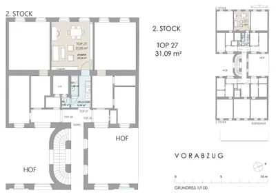 1-Zimmer-Wohnung kaufen in Wien – 31,38 m², € 179.000 – Bild 6 von 6
