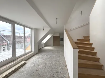 1030! Stylische DG-Maisonette mit Süd-Terrasse nächst Klinik Landstraße ab Oktober 26! – Bild 2