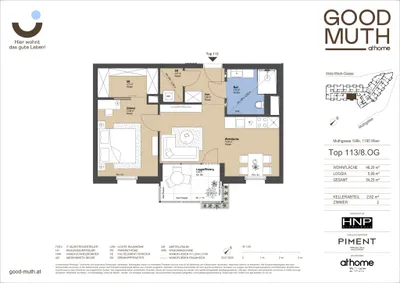 2-Zimmer-Wohnung kaufen in Wien – 49,54 m², € 469.000 – Bild 20 von 20