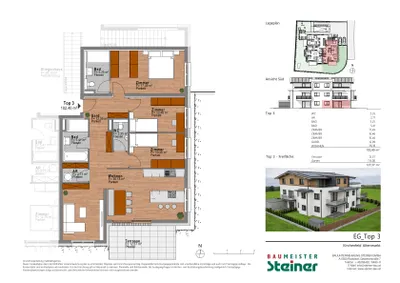 4-Zimmer-Wohnung kaufen in Sankt Johann im Pongau – 102 m², € 583.600 – Bild 2 von 4