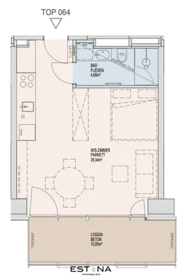 1-Zimmer-Wohnung mieten in Wien – 33,93 m², € 1.200 – Bild 17 von 17
