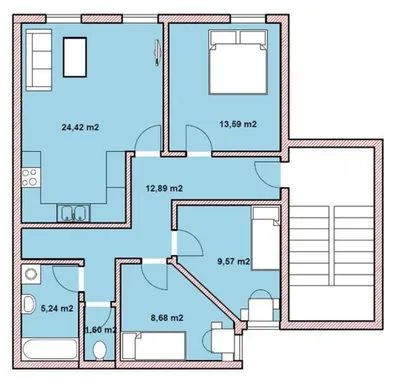 4-Zimmer-Wohnung kaufen in Linz – 77 m², € 249.000 – Bild 10 von 11