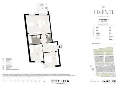 3-Zimmer-Wohnung kaufen in Wien – 70,73 m², € 429.000 – Bild 8 von 8