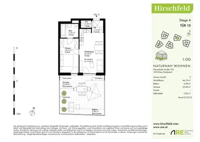 Immobilie kaufen in Wien – 46,75 m², € 277.400 – Bild 13 von 14