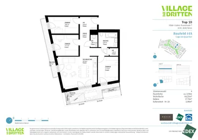 4-Zimmer-Wohnung kaufen in Wien – 84,25 m², € 709.000 – Bild 11 von 11