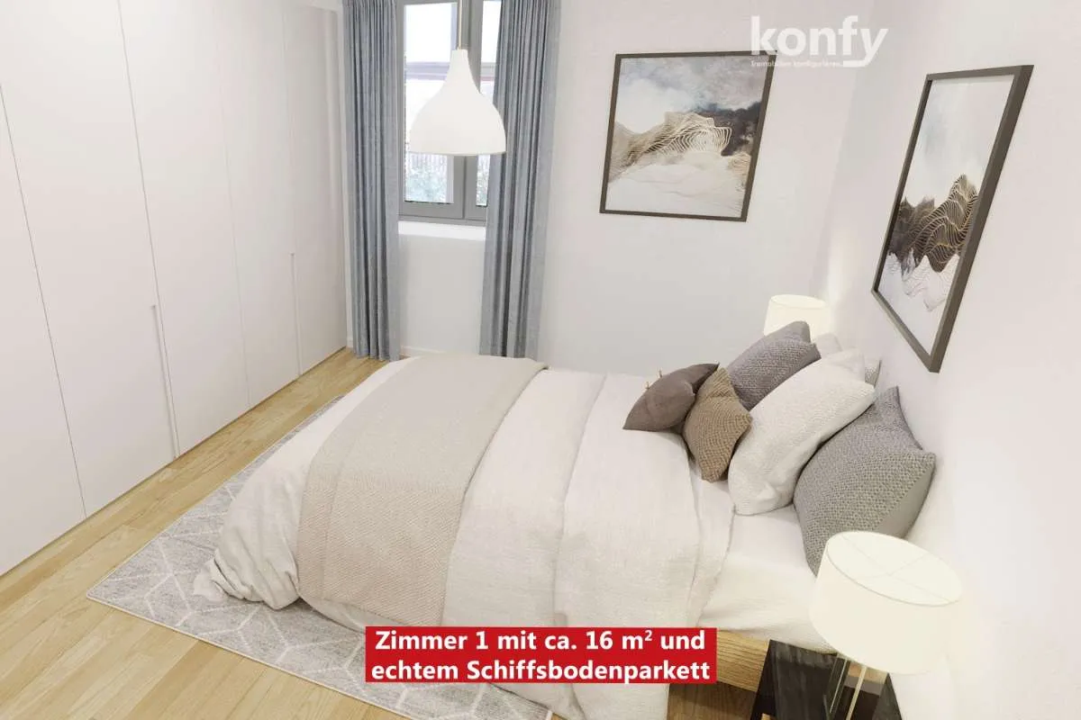 Im Herzen von Graz: 6 oder 7-Zimmer mit echtem Schiffsbodenparkett und Altbaucharme. Familien- oder WG-Traum! Optional sogar mit Fußbodenheizung! - Widok 2