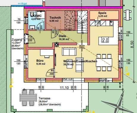 Einfamilienhaus NEUBAU in Grünruhelage inkl. Grundstück - Ansicht 2