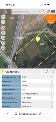Grundstück zum Kauf in 7536 Güssing