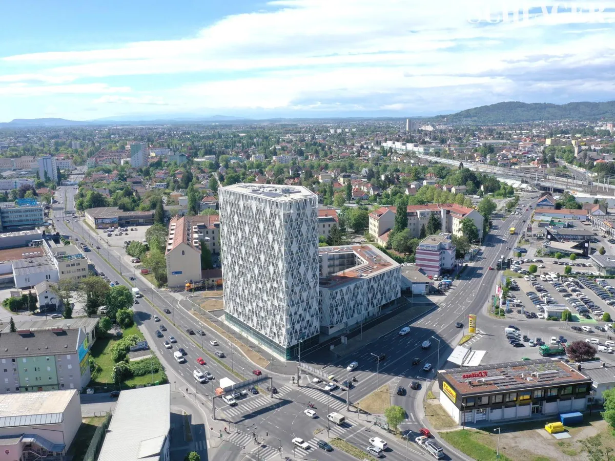 Neubau Bürofläche im "Level KS1" Tower – pohled 3