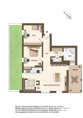 3-Zimmer-Wohnung kaufen in Innsbruck-Land – 88,07 m², € 395.000 – Bild 10 von 10