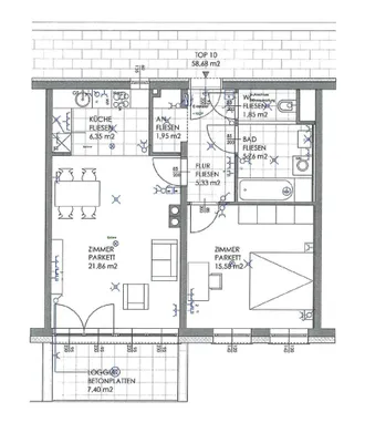 2-Zimmer-Wohnung mieten in Melk – 58,67 m², € 499 – Bild 15 von 15