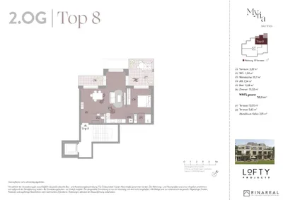 2-Zimmer-Wohnung kaufen in Wien – 58,11 m², € 485.000 – Bild 7 von 9