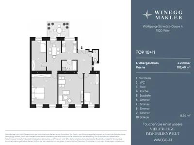 4-Zimmer-Wohnung kaufen in Wien – 102,4 m², € 660.000 – Bild 18 von 20