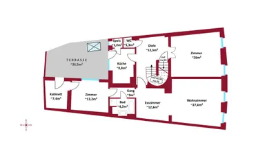 8-Zimmer-Immobilie kaufen in Wien – 241 m², € 1.299.000 – Bild 26 von 27