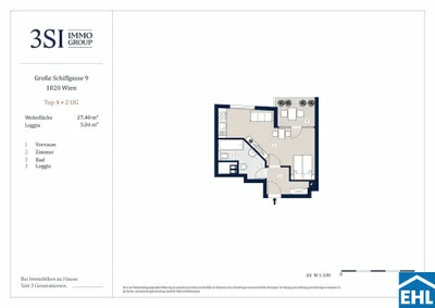 1-Zimmer-Wohnung kaufen in Wien – 27,4 m², € 279.000 – Bild 17 von 17