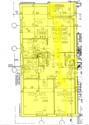 3-Zimmer-Wohnung mieten in Urfahr-Umgebung – 73,28 m², € 750 – Bild 2 von 4