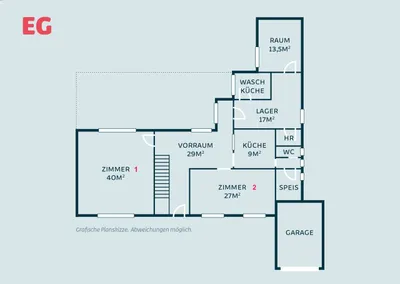 5-Zimmer-Haus mieten in Sankt Pölten Land – 240 m², € 2.100 – Bild 17 von 18