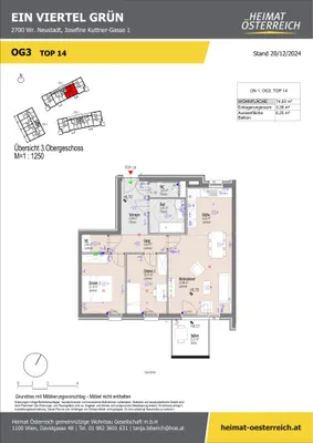 3-Zimmer-Wohnung kaufen in Wiener Neustadt – 74,93 m², € 262.743 – Bild 23 von 34