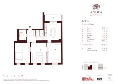 4-Zimmer-Wohnung kaufen in Wien – 110,5 m², € 1.339.000 – Bild 10 von 10