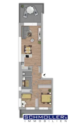 3-Zimmer-Wohnung kaufen in Wels – 80 m², € 348.000 – Bild 24 von 26