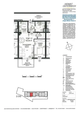 2-Zimmer-Wohnung mieten in Gänserndorf – 60,36 m², € 813 – Bild 16 von 16