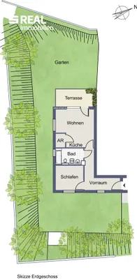 2-Zimmer-Wohnung kaufen in Salzburg Stadt – 53,48 m², € 322.500 – Bild 7 von 7
