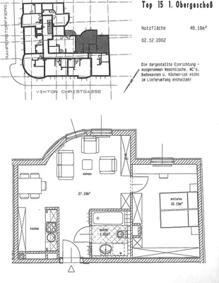 2-Zimmer-Wohnung mieten in Wien – 48,18 m², € 1.000 – Bild 9 von 10