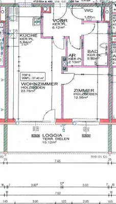 2-Zimmer-Wohnung mieten in Wiener Neustadt – 57,4 m², € 950 – Bild 20 von 20
