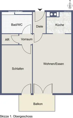 2-Zimmer-Wohnung kaufen in Salzburg-Umgebung – 48,79 m², € 199.000 – Bild 8 von 8