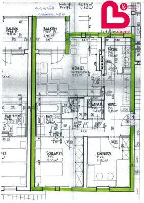 3-Zimmer-Wohnung mieten in Linz Land – 69,75 m², € 713 – Bild 15 von 17