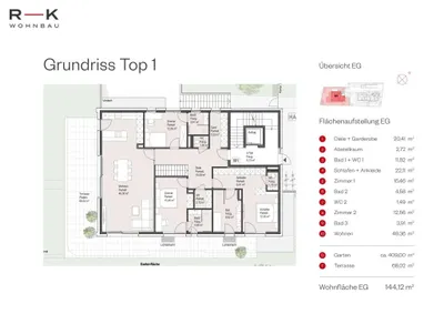 4-Zimmer-Wohnung kaufen in Salzburg Stadt – 144,12 m², € 2.190.000 – Bild 5 von 8