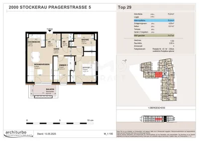 3-Zimmer-Wohnung kaufen in Korneuburg – 70 m², € 345.433 – Bild 5 von 6