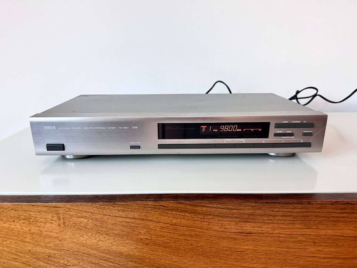 Tuner FM Yamaha TX-350L – Noir – Occasion Fonctionnel