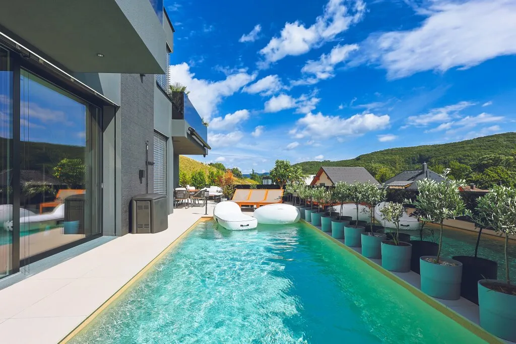 Design-Architektenhaus in Breitenfurt bei Wien - Exklusive Architektur, modernste High-End-Technik und luxuriöse Ausstattung auf höchstem Niveau – pohled 3