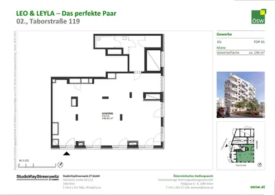 1-Zimmer-Gewerbeimmobilie mieten in Wien – 146,6 m², € 2.710 – Bild 9 von 9