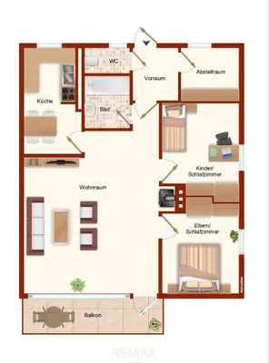 3-Zimmer-Haus kaufen in Hollabrunn – 77 m², € 220.000 – Bild 21 von 22