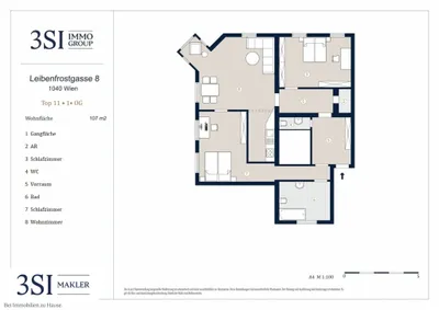 4-Zimmer-Wohnung kaufen in Wien – 107 m², € 725.000 – Bild 15 von 15