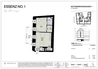 Immobilie kaufen in Wien – 46,38 m², € 459.000 – Bild 26 von 26