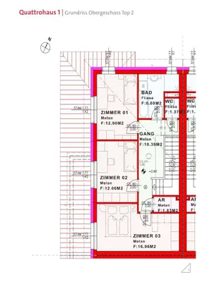4-Zimmer-Haus mieten in Neusiedl am See – 134,07 m², € 1.088 – Bild 3 von 5